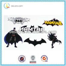 Autocollant de tatouage temporaire de mode pour Batman